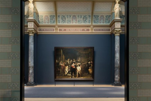 The Night Watch Gallery. Photo by Iwan Baan. Photos courtesy of Rijksmuseum. 
